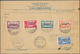 09472 Libanon: 1943, Medical Congress, Complete Set On Sheet (some Imperfections) Oblit. By Special Event - Libanon