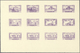 09479 Libanon: 1945, Definitives, Airmails And Postage Dues, Combined Proof Sheet In Violet On Gummed Pape - Libanon