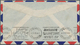 09504 Libanon: 1950, Incoming Mail: Trieste Zone A, 5 L Blue, 2 X 20 L Purple And 100 L Green Airmail-stam - Libanon