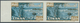 09527 Libanon: 1961, Airmail Stamp 200pia. 'Maameltein Bay' Imperforate PROOF Block Of Four In Ultramarine - Liban