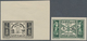 09535 Libanon - Portomarken: 1931/1940, 0.50pi. To 15pi., Complete Set Of Eight Values IMPERFORATE, Except - Liban