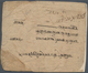 09572 Nepal: 1911 Ff., Native Cover From Kadarban Franked On Back By 2a. Brown-purple Tied By Clear Strike - Népal