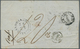 09579 Niederländisch-Indien: 1852, Folded Letter Cover From Samarang, Dated 23.12.1852, With Oval Handstam - Niederländisch-Indien