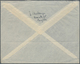 09590 Niederländisch-Indien - Portomarken: 1946, Air Mail Letter From ZWOLLE, Netherlands Only Franked Wit - Niederländisch-Indien