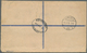 09605 Palästina: 1929, 13 M. Stat. Envelope (156 X 95) With Additional Franking Sent Registered From JERUS - Palästina