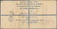 09606 Palästina: 1929, 13 Mills Large Registered Stationery Envelope ( 290 X 148mm )uprated With 8,13 And - Palästina
