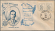 09628 Philippinen: 1946/1954: Manuel Quezon Issue, Mint Imperforated Block Of 6 In Grey, And Imperforated - Philippinen