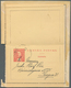 09640 Portugiesisch-Indien: 1912/13, Two Letter Cards With Paid Reply Registered To Prague/Bohemia: 6 Rs. - Inde Portugaise