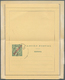 09640 Portugiesisch-Indien: 1912/13, Two Letter Cards With Paid Reply Registered To Prague/Bohemia: 6 Rs. - Inde Portugaise