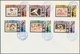 09665 Ras Al Khaima: 1972, TV Broadcasting Of Olympic Games, Perf. And Imperf. Issue, Complete Sets Of Sev - Ras Al-Khaimah