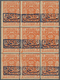 09695 Saudi-Arabien - Hedschas - Portomarken: 1922, Postage Due 2 Pia. Orange Overprinted "Mustahak" Sheet - Arabia Saudita
