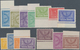 09730A Saudi-Arabien: 1934, 1/8 G Yellow To 200 G Violet-brown And 1956, 7/8 G, 2 G And 2 7/8 G, Total 14 V - Saudi-Arabien