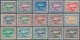 09739 Saudi-Arabien: 1960, Airmails Complete Set Of 15 Values, Mint Never Hinged, Michel Catalogue Value 2 - Arabie Saoudite