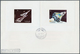 09790 Schardscha / Sharjah: 1972, Apollo 11, Complete Set, Five De Luxe Sheets On Three F.d.c. 20.5.72 - Sharjah