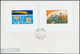 09792 Schardscha / Sharjah: 1972, Apollo 16, Complete Set, Five De Luxe Sheets On Three F.d.c. 20.5.72 - Sharjah