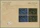 09804 Schardscha / Sharjah: 1972, GOLD/SILVER ISSUE "Apollo 17" 4r. Silver And 4r. Gold, Perf. And Imperf. - Sharjah