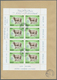 Delcampe - 09820 Schardscha / Sharjah: 1972, Domestic Animals 5dh. To 2r., Seven Perf. Values With Silver "APOLLO" Ov - Schardscha