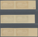 09858 Syrien: 1931/1933, Airmails, 0.50pi. To 100pi., Complete Set Of Eleven Values, IMPERFORATE Left Marg - Syrien