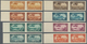 09858 Syrien: 1931/1933, Airmails, 0.50pi. To 100pi., Complete Set Of Eleven Values, IMPERFORATE Left Marg - Syrien