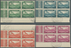 Delcampe - 09869 Syrien: 1934, 10th Anniversary Of Republic, 0.10pi. To 100pi., Complete Set Of 29 Values As Marginal - Siria