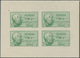 Delcampe - 09895A Syrien: 1945, President Schukri El-Kuwaitii 5 P To 200 P "Airmail Issue" Seven Souvenir Sheets With - Syrien