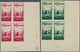 09913 Syrien: 1955, Damascus Congress Of Middle East Rotary International, IMPERFORATE Marginal Blocks Of - Syrien