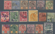 09930 Thailand: 1883-1910, 18 Classic Stamps With Unusual Cancellations Including Kedah, Puket, Chaiya, Si - Thaïlande