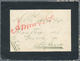 09949 Thailand: 1912 Small Mourning Cover From TRANG To Milano, Italy Via Penang, Franked On The Reverse B - Thaïlande