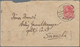 09959 Thailand: 1926/1929 Two Domestic Mourning Covers, With 1926 Cover From Samudasagor To Bangkok Franke - Thailand