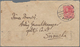 09959 Thailand: 1926/1929 Two Domestic Mourning Covers, With 1926 Cover From Samudasagor To Bangkok Franke - Thaïlande