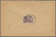 09963 Thailand: 1945. Envelope (tears) Headed 'Thye Peng Hotel, Chiengmai' Addressed To Panakon Bearing SG - Thailand