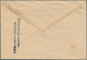 10021 Thailand - Besonderheiten: 1941, Boxed Violet "THAILAND / IMPLORES FOR WORLD PEACE" On Inbound Cover - Thailand
