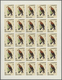 Delcampe - 10041 Umm Al Qaiwain: 1968, Birds Of Prey, 15dh. To 5r., Complete Set Of Eight Values IMPERFORATE, Sheets - Umm Al-Qiwain