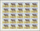 Delcampe - 10049 Umm Al Qaiwain: 1971, Wild Animals, 10dh. To 5r., Complete Set Of Five Values Perf./imperf., Sheets - Umm Al-Qiwain