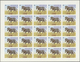 Delcampe - 10049 Umm Al Qaiwain: 1971, Wild Animals, 10dh. To 5r., Complete Set Of Five Values Perf./imperf., Sheets - Umm Al-Qiwain