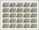 Delcampe - 10049 Umm Al Qaiwain: 1971, Wild Animals, 10dh. To 5r., Complete Set Of Five Values Perf./imperf., Sheets - Umm Al-Qiwain