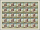 10050 Umm Al Qaiwain: 1971, Penguins (Antarctic), 5dh. To 4r., Complete Set Of Six Values Perf./imperf., S - Umm Al-Qiwain