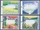 10102 Thematik: Alpen / Alps: 1996, Switzerland Machine Labels, "Swiss Countryside During The Seasons", Al - Non Classés