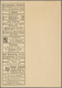 10127A Thematik: Anzeigenganzsachen / Advertising Postal Stationery: 1885 (approx), German Empire. Adverts - Ohne Zuordnung