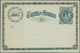 10192 Thematik: Eisenbahn / Railway: 1892, Chile. Officiale Postcard (carton Color: White) Without Face Va - Eisenbahnen