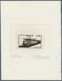 10195 Thematik: Eisenbahn / Railway: 1968, Monaco. Lot Of 6 Épreuves D'artiste Signée For The Complete Set - Trains