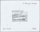 10205 Thematik: Eisenbahn / Railway: 2005, Austria. Proof In Black (marked As 3th Phase/End) For The "Rail - Trains