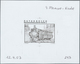 10207 Thematik: Eisenbahn / Railway: 2007, Austria. Proof In Black (marked As 4th Phase/End) For The "Rail - Trains