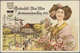 10250 Thematik: Flora-Rosen / Flora-roses: 1912, Bavaria. Private Picture Postcard 5pf Luitpold Showing "V - Roses