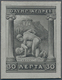 10419 Thematik: Olympische Spiele / Olympic Games: 1906, Griechenland Für Athen. PROBEDRUCK In Grau Für 30 - Autres & Non Classés