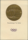 Delcampe - 10468 Thematik: Olympische Spiele / Olympic Games: 1936, Olympische Spiele Berlin, 3 Reliefkarten (Diskusw - Sonstige & Ohne Zuordnung