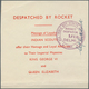 10665 Thematik: Pfadfinder / Boy Scouts: 1937, India Lot With Four Items "Despatched By Rocket - All India - Sonstige & Ohne Zuordnung