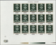 10722 Thematik: Politik / Politics: 1970, Fujeira. Imperforate Proof Sheet Of 15 In Issued Colors For The - Non Classés