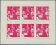 10812 Thematik: Religion / Religion: 1970, Fujeira. Progressive Proof (7 Phases) In Miniature Sheets Of 6 - Autres & Non Classés