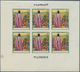 10813 Thematik: Religion / Religion: 1970, Fujeira. Progressive Proof (7 Phases) In Miniature Sheets Of 6 - Autres & Non Classés